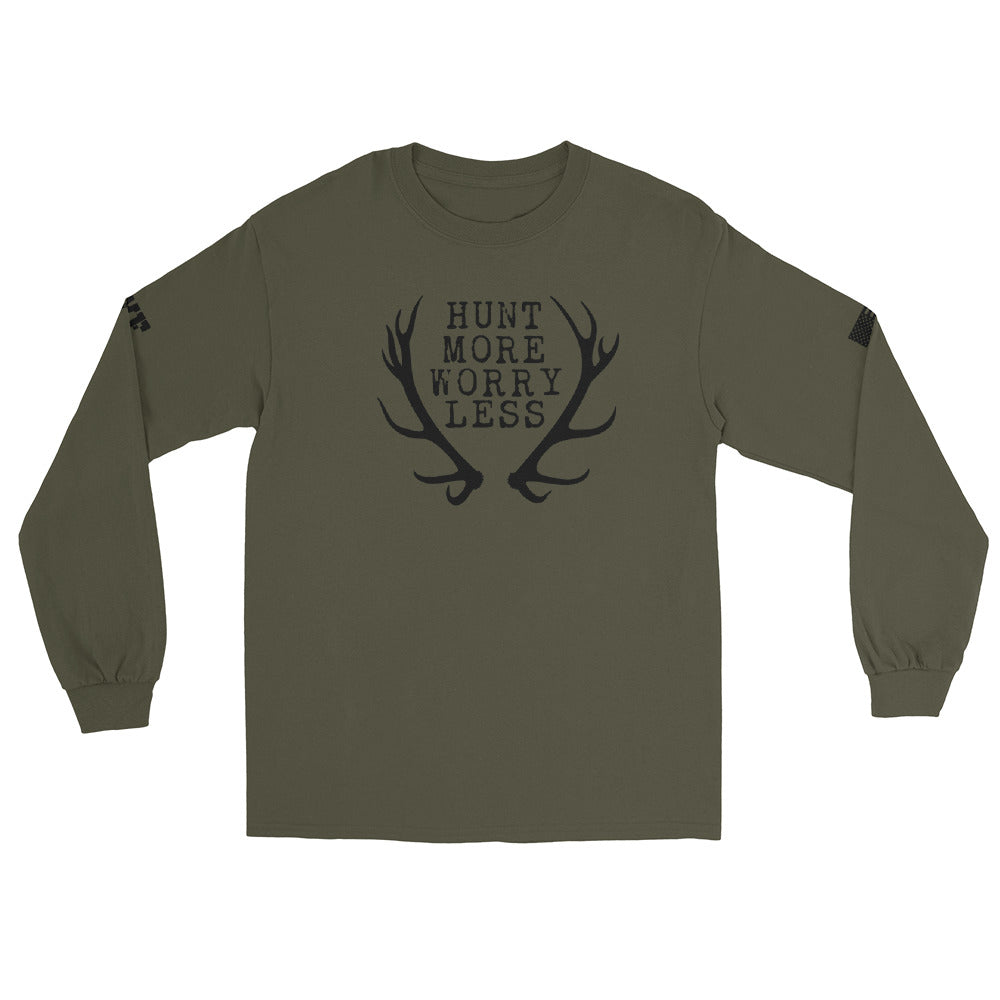 Hunt More Worry Less Long Sleeve